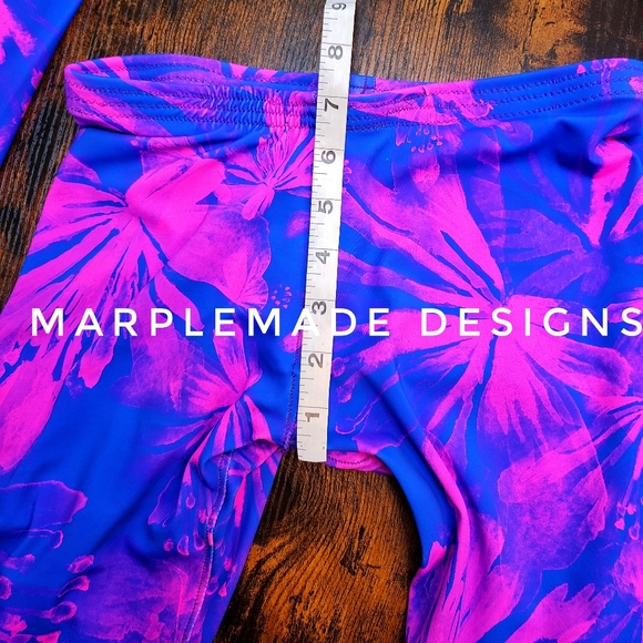 NWT*24x37 flares X Small/ X Long💜MarpleMade Designs  super soft yoga, low rise, - Picture 7 of 16